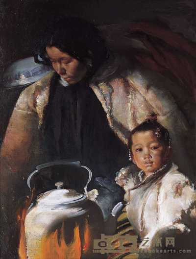 夏葆元 酥油茶 90×60cm